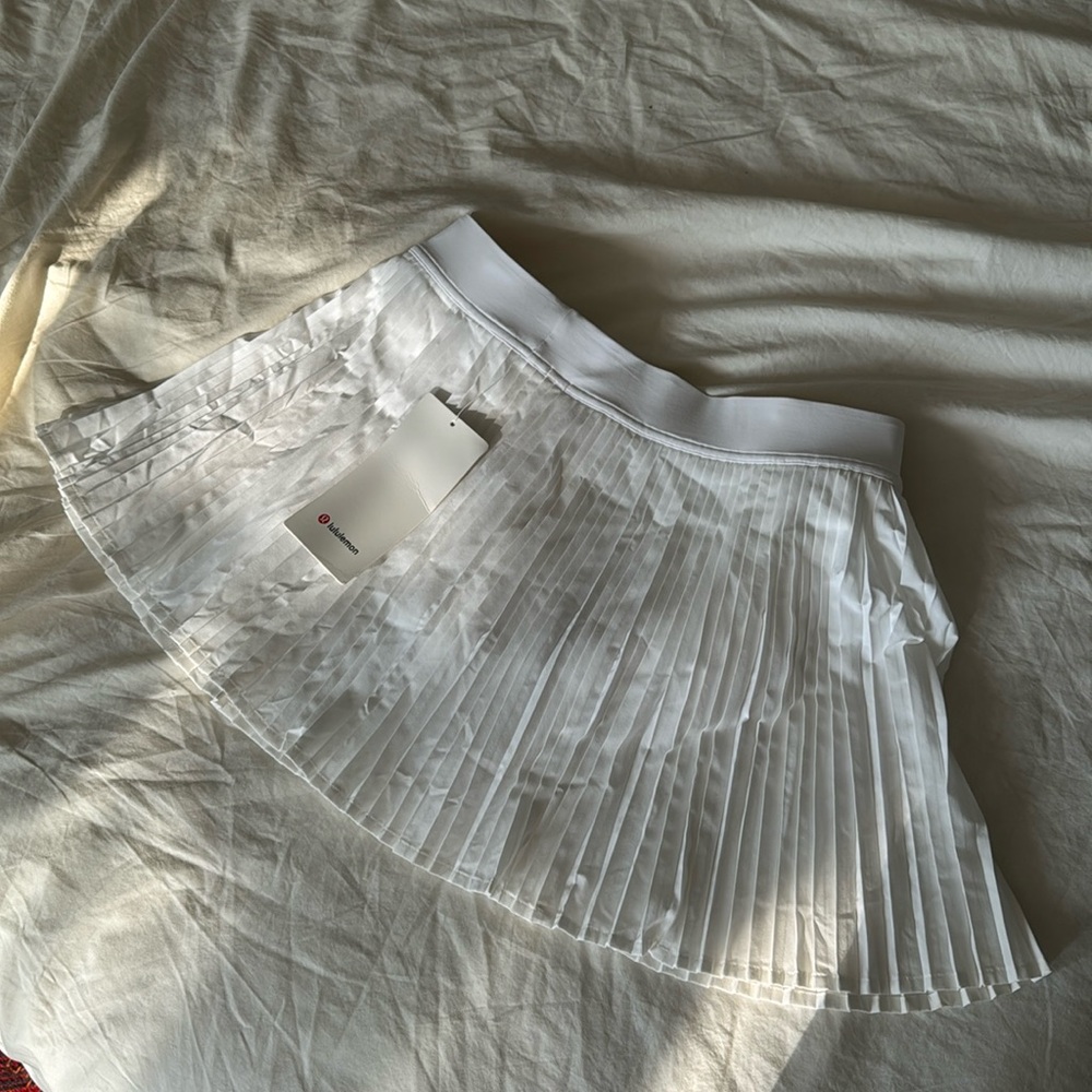 Lululemon NWT varsity tennis skort